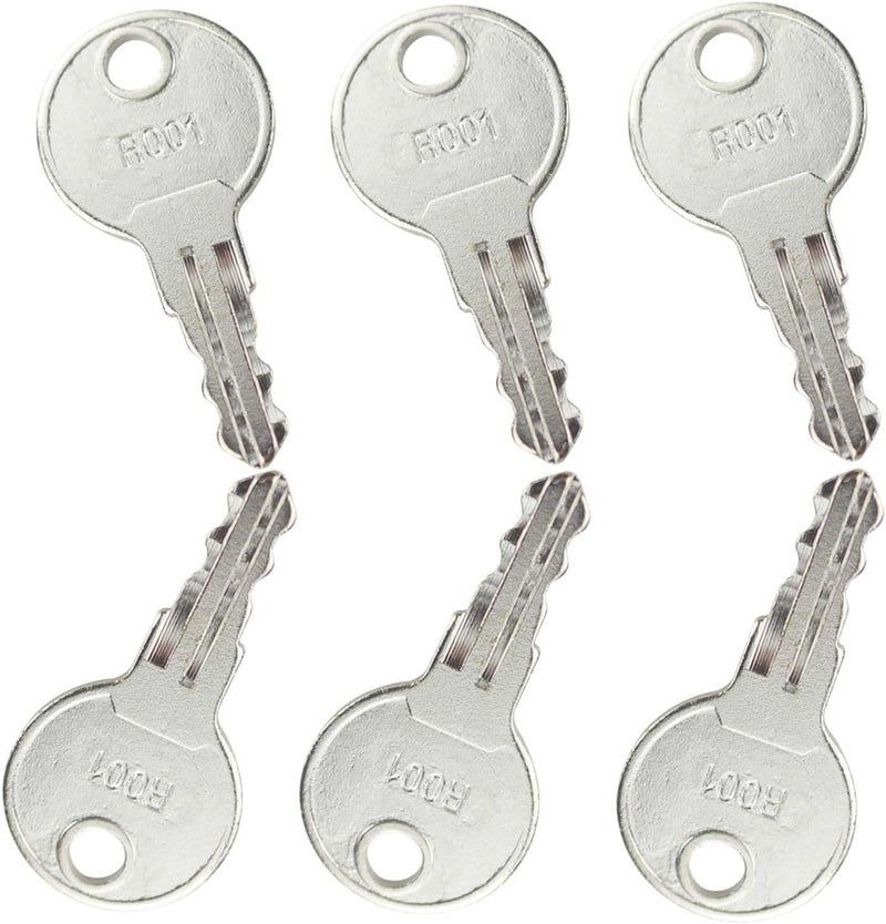 gradora R001 RV Key Camper Keys Compatible with RV Baggage Door RV Compartment Door 230012 (Pack of 6) - Image 3